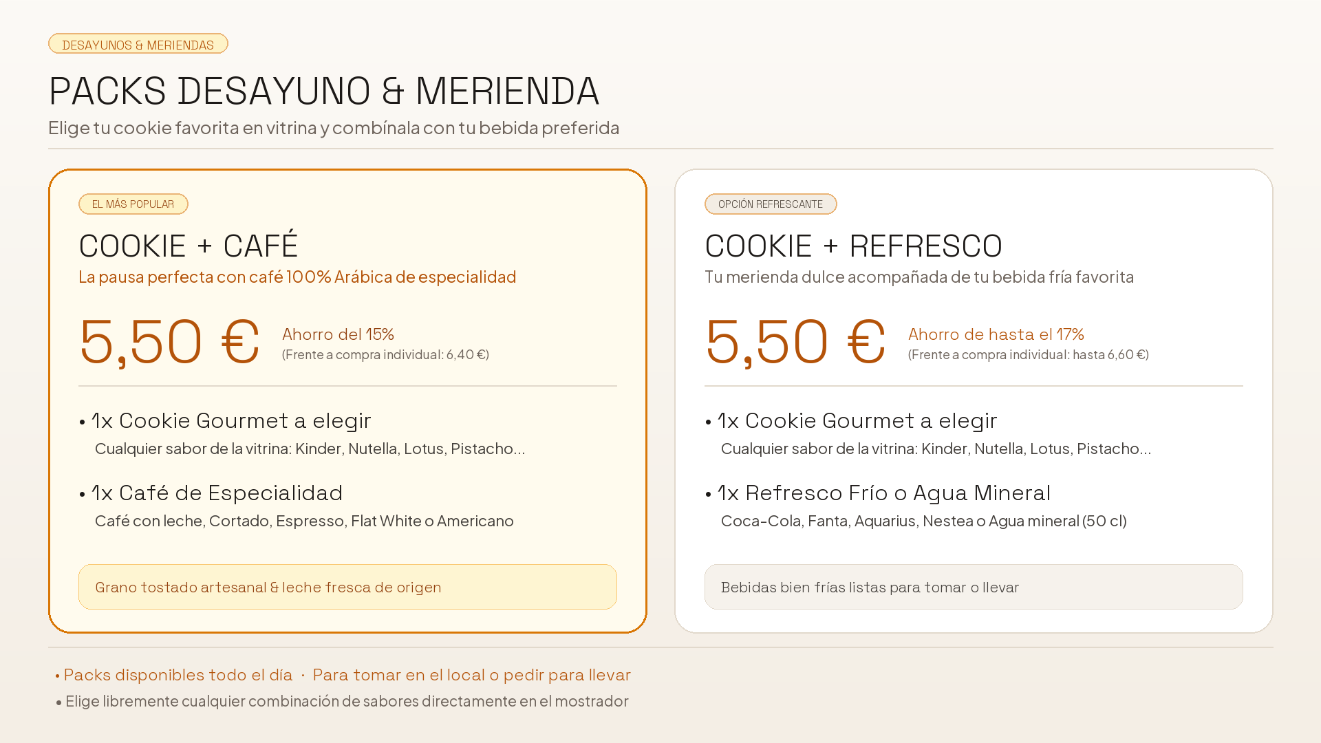 Combo Merienda